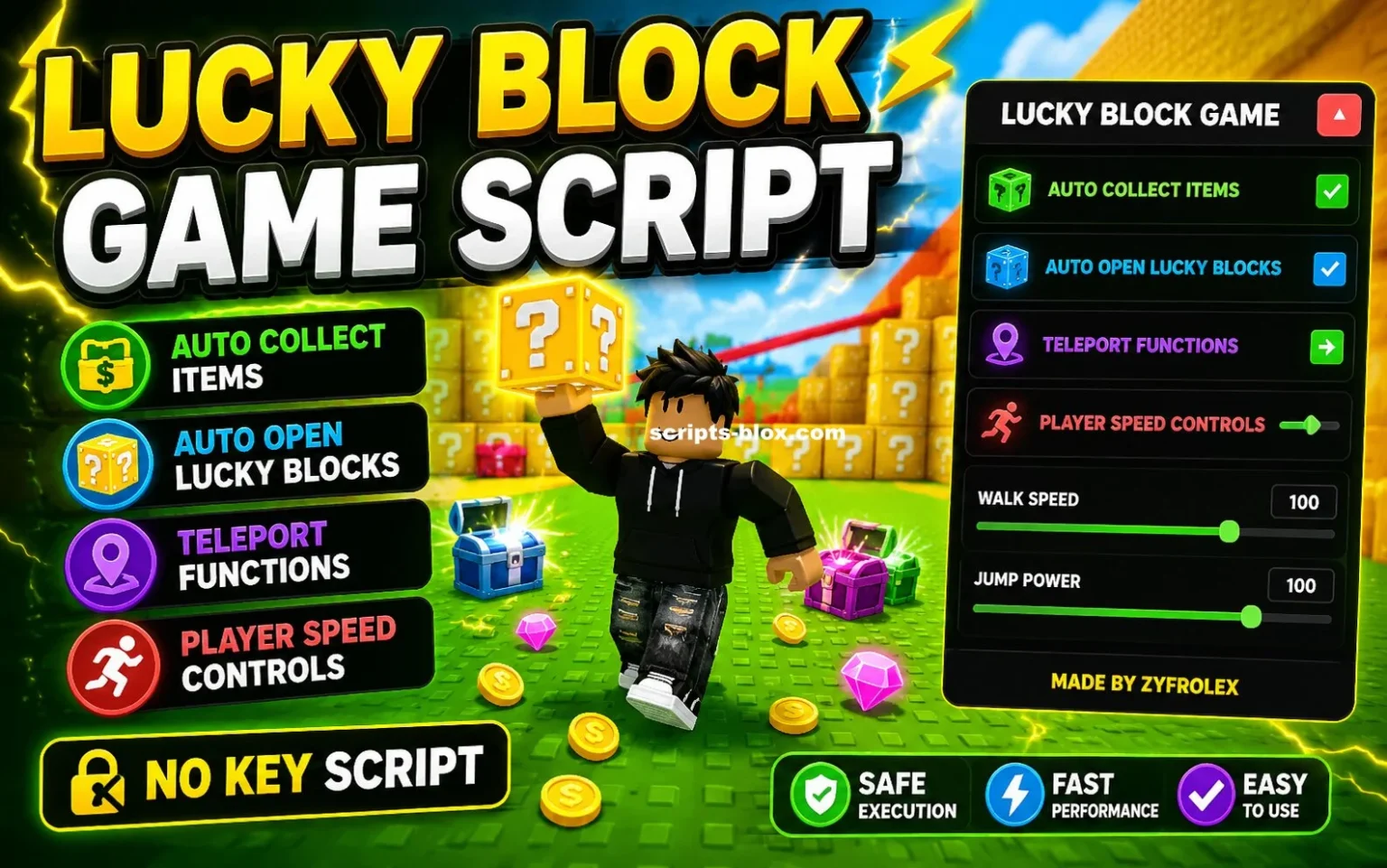 Lucky Block Game Script » Roblox