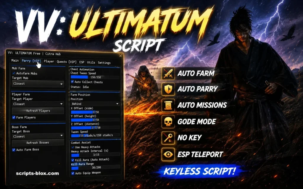 VV: ULTIMATUM Script » Roblox